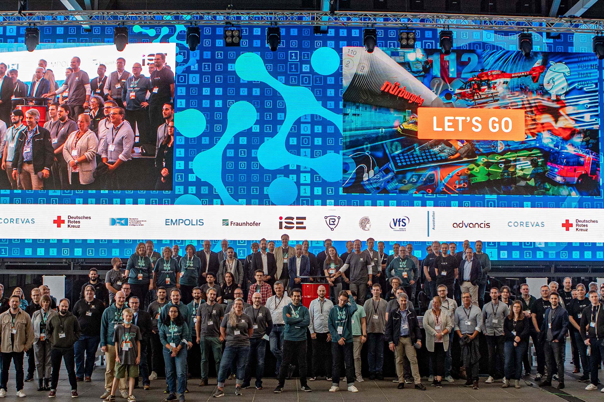 Hackathonamring 2021 Gruppenbild