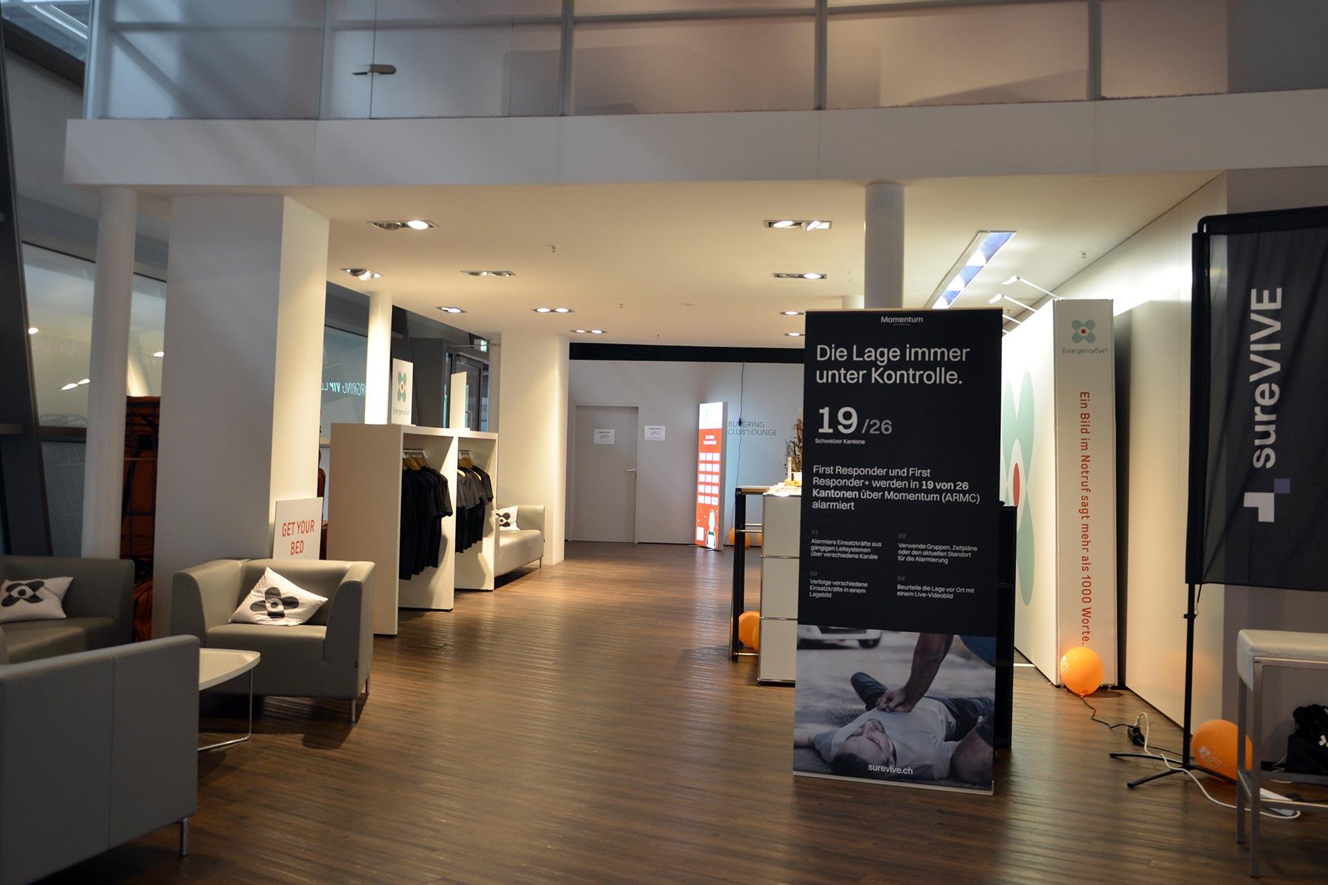 Eingangsbereich Hackathonamring