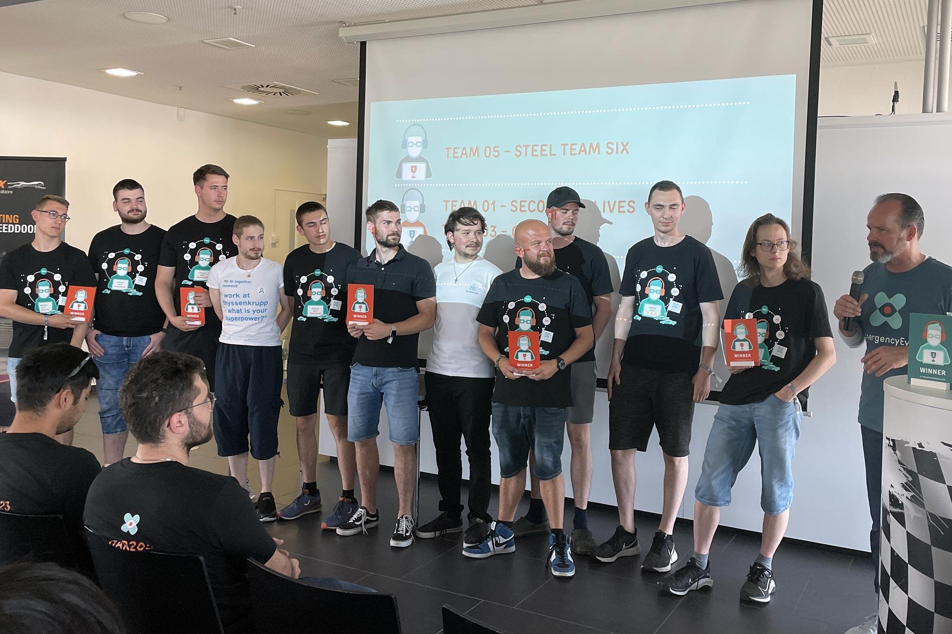 Hackerteam Preisverleihung